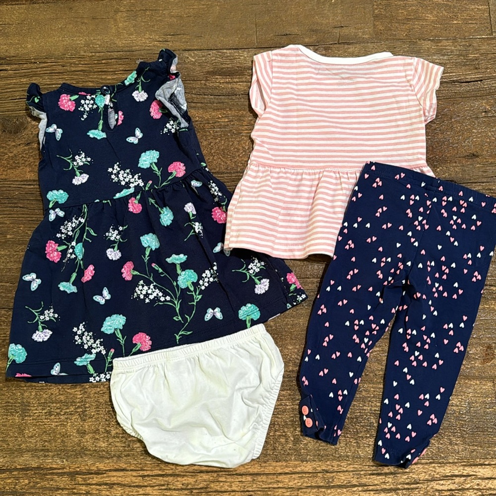 Carter’s 4 Piece Outfit Set - Picture 2 of 5